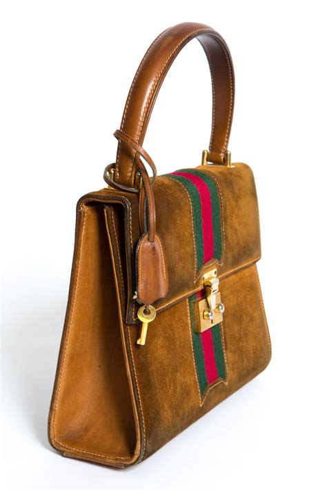 vintage red leather gucci handbag|vintage Gucci handbags from 1970s.